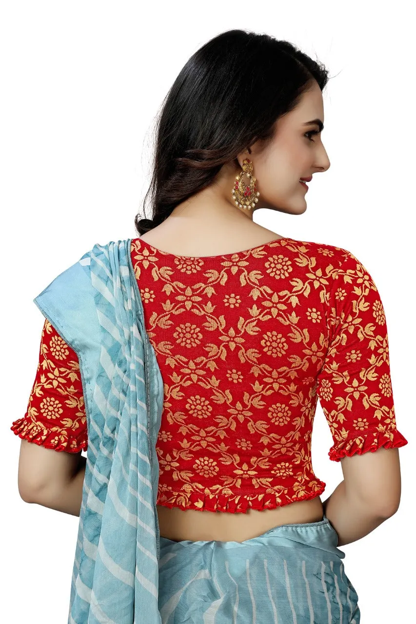 StylesIndia Women's Cotton Lycra Stretchable Designer Tank Tops – Trendy & Ethnic DN-Sanika Mogra