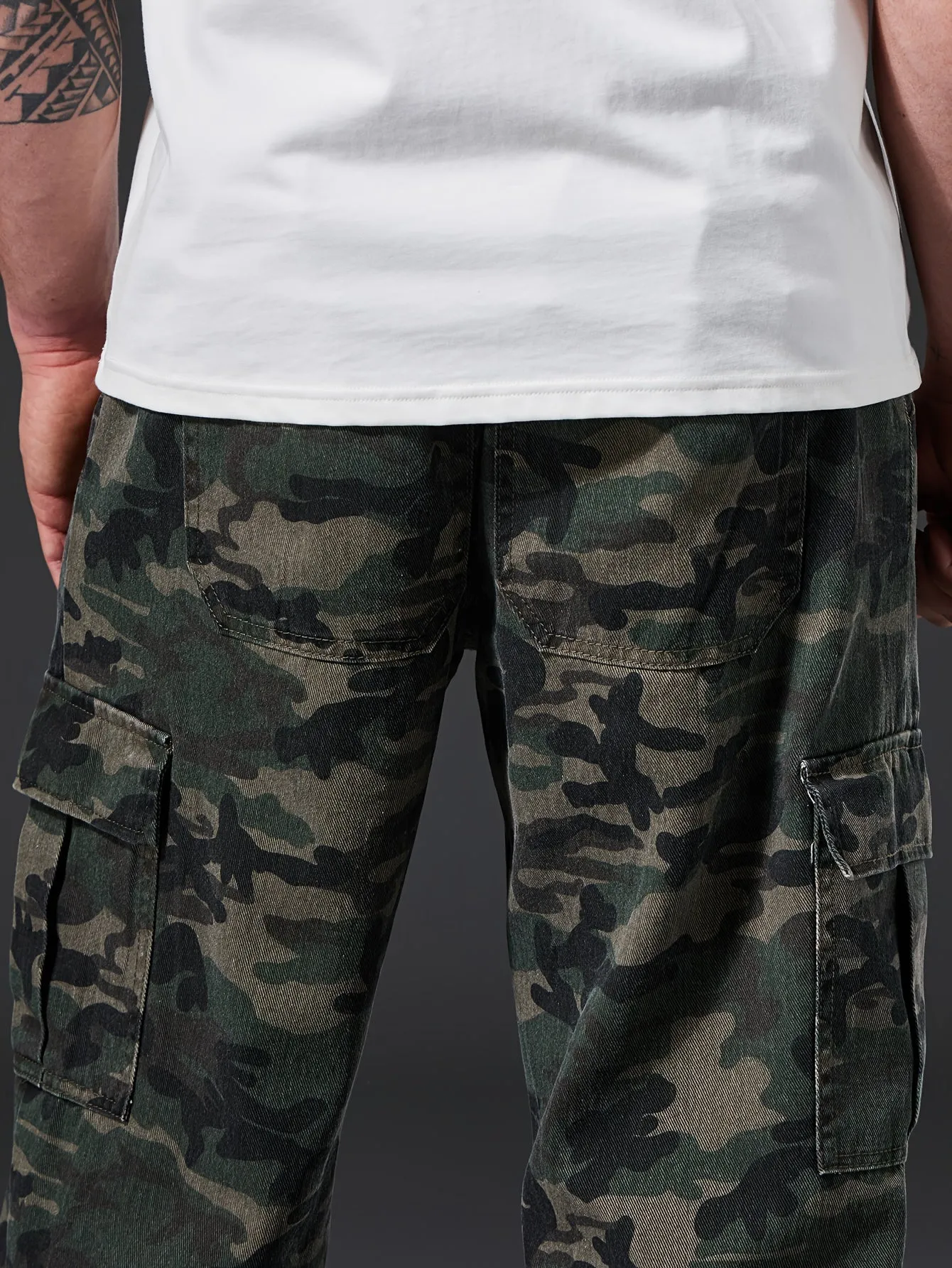 Stylish Camouflage Cargo Pants - Comfortable