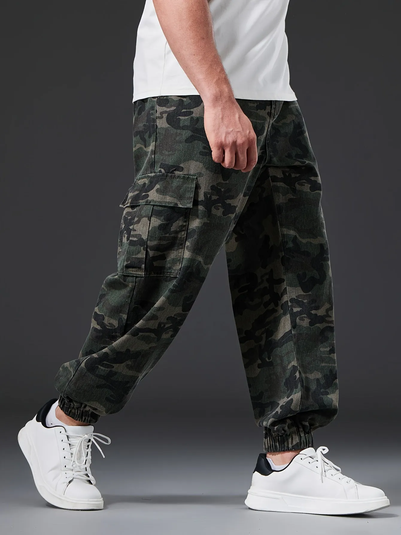 Stylish Camouflage Cargo Pants - Comfortable