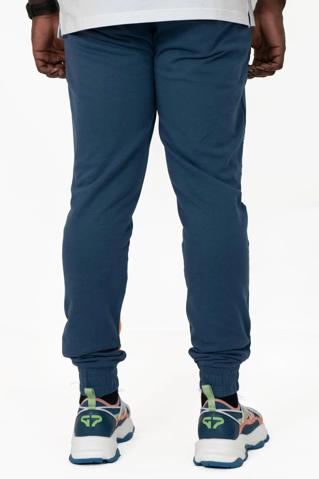 Superior Classic Embroidered Colorblock Jogger