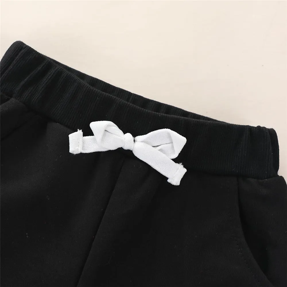 Toddler Boys Letter Long Sleeve Top & Pants Boy Wholesale Clothing