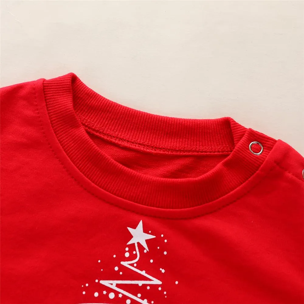 Toddler Boys Letter Long Sleeve Top & Pants Boy Wholesale Clothing