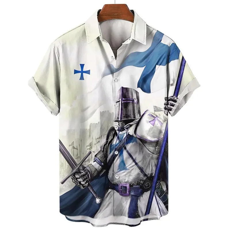 Trendy Cool Colorblock Letter Shirt
