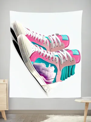 Vapor High Tops Tapestry