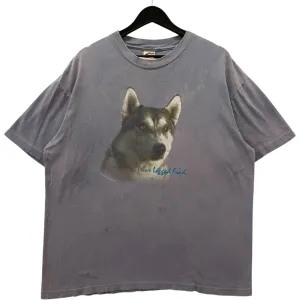 Vintage Four Legged Friend Huskie Tee