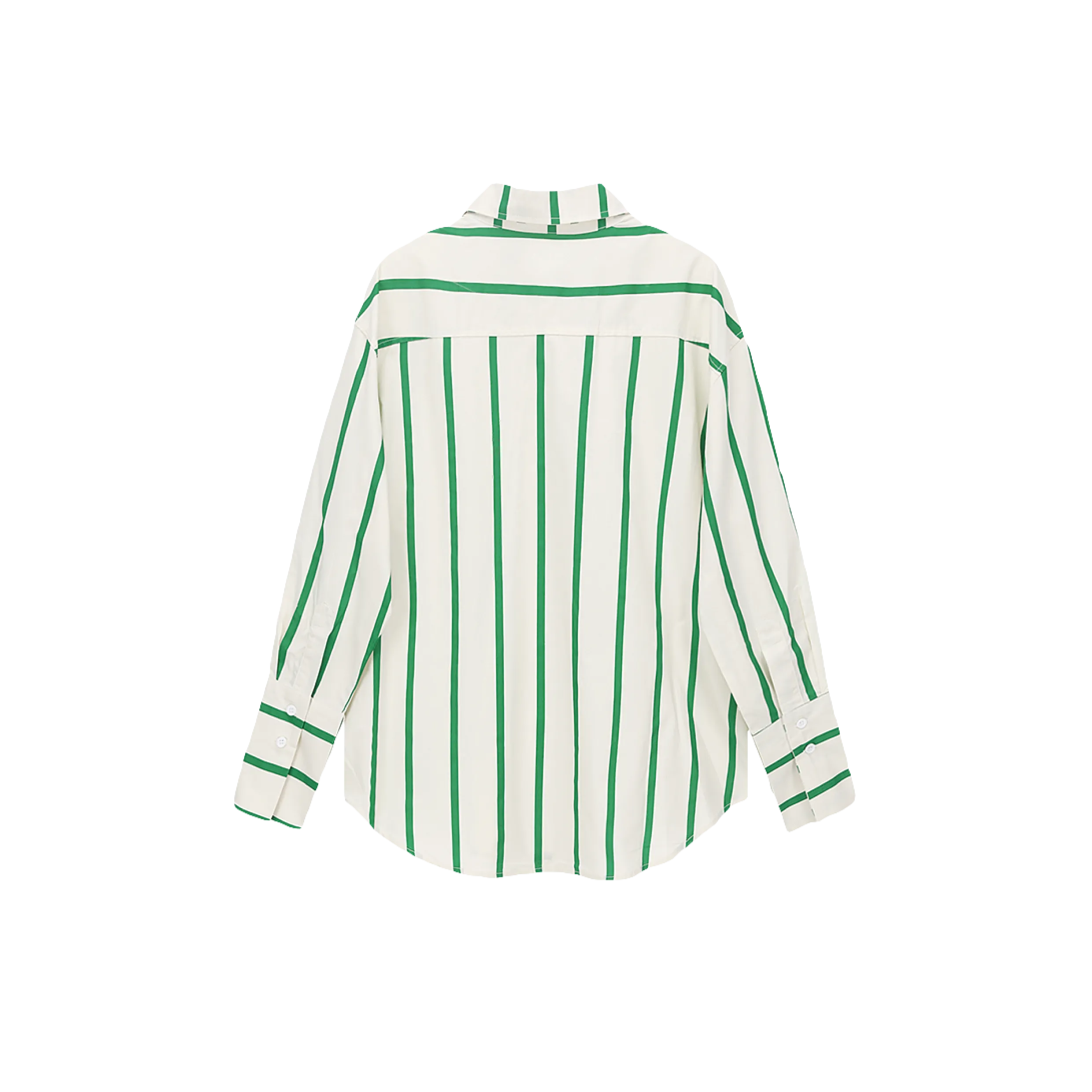 Voluminous Fresh Stripe Shirt