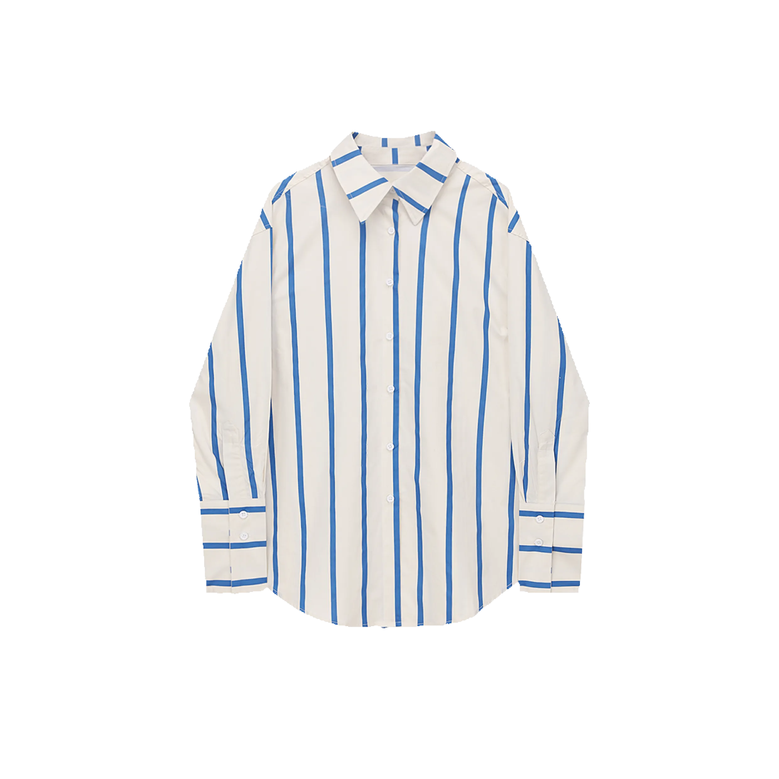 Voluminous Fresh Stripe Shirt