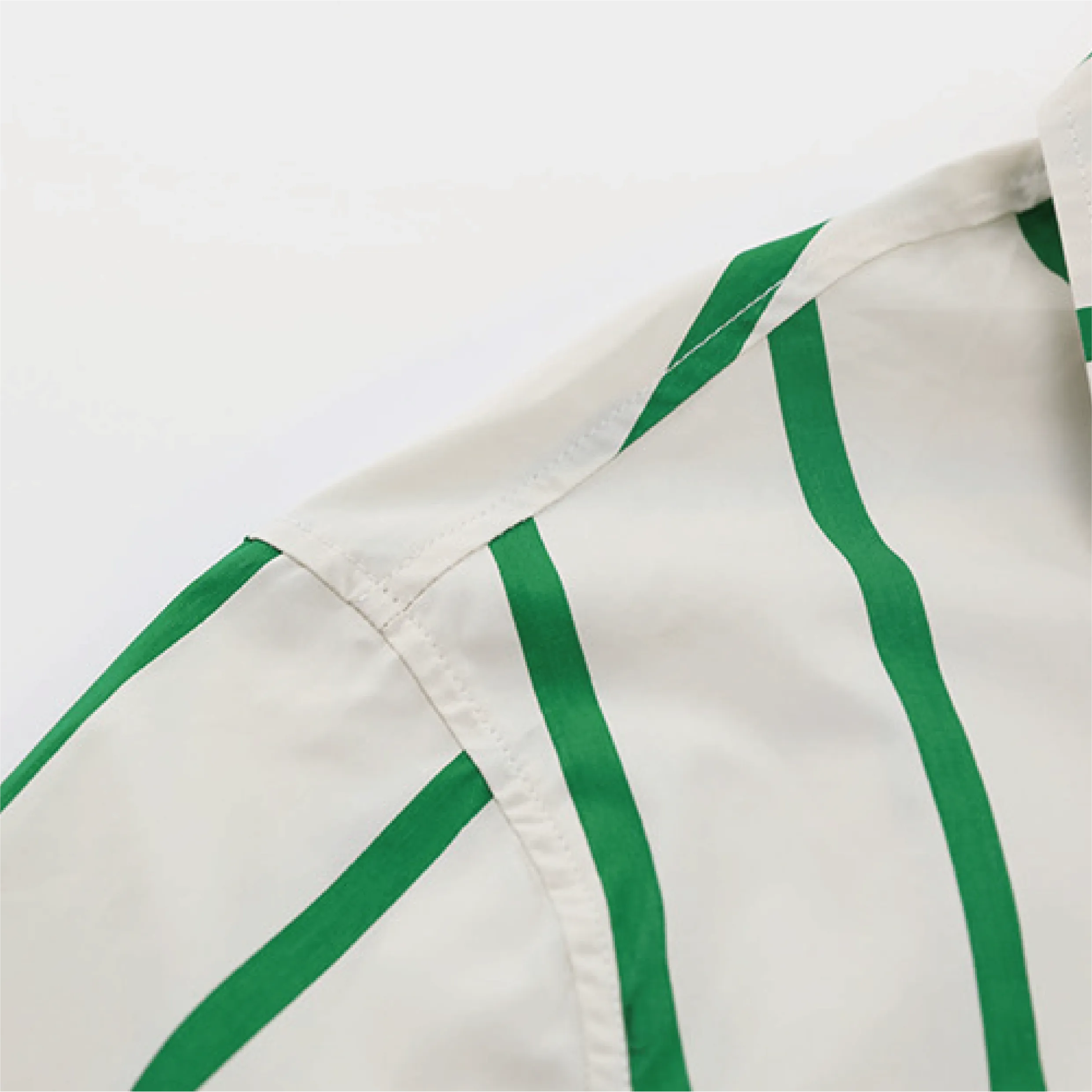 Voluminous Fresh Stripe Shirt