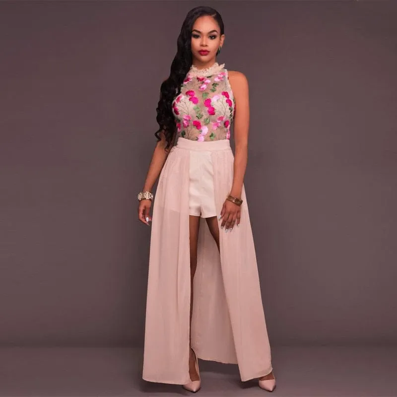 Women Elegant Long Jumpsuit Overalls  New Fashion Sexy Women's Romper