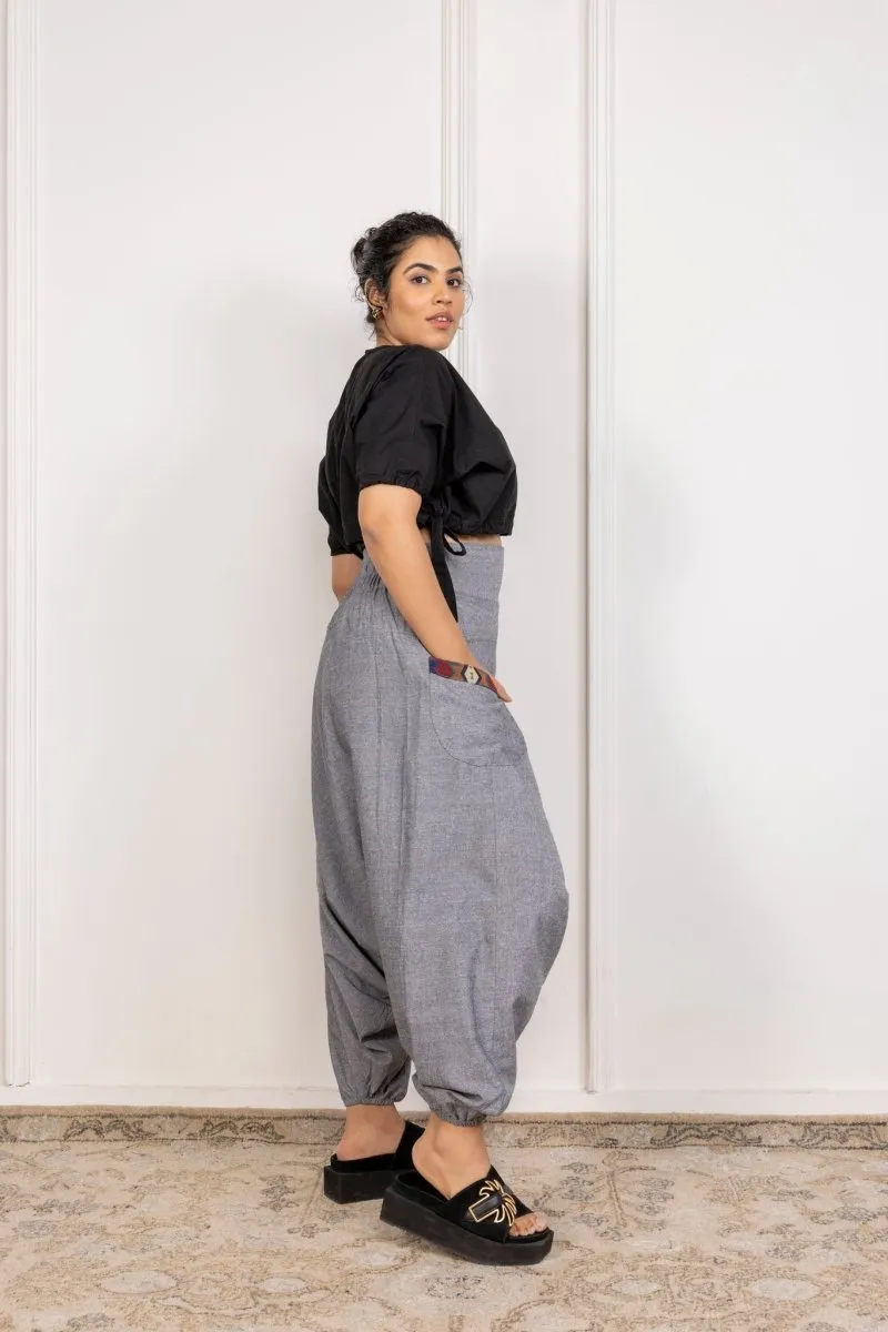 Women's Aladdin Harem Pants | Grey