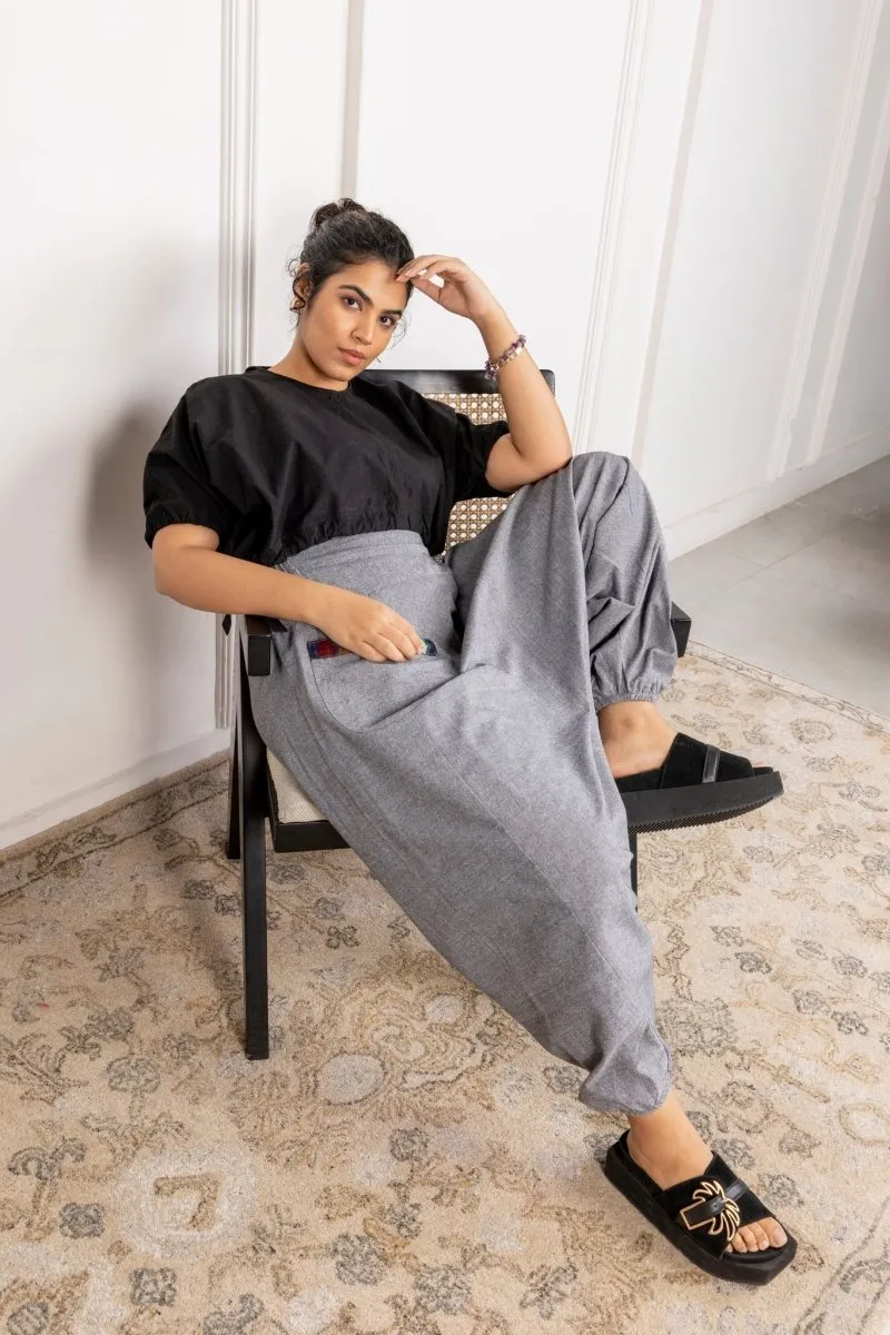 Women's Aladdin Harem Pants | Grey