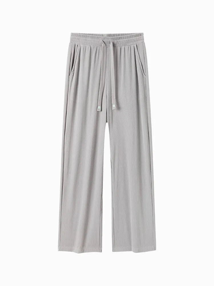 Women's Knitted Comfortable Cool Straight Pants