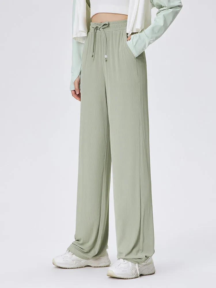 Women's Knitted Comfortable Cool Straight Pants