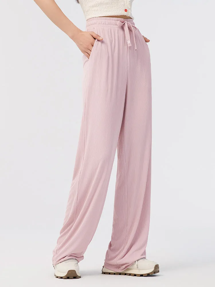 Women's Knitted Comfortable Cool Straight Pants