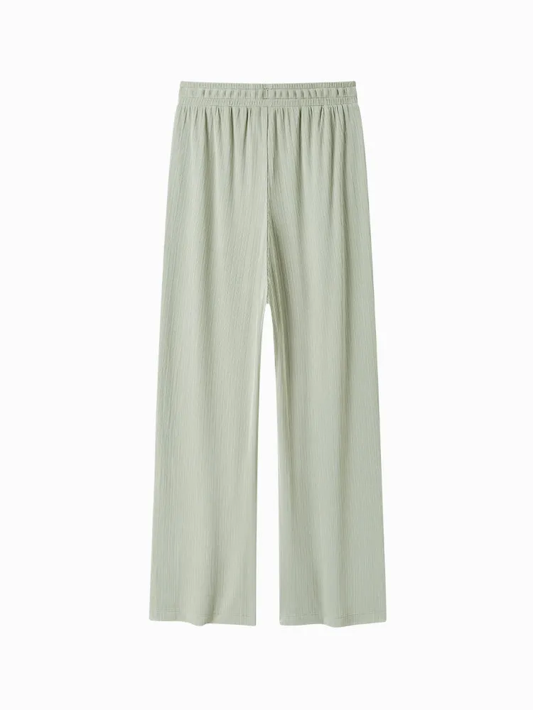 Women's Knitted Comfortable Cool Straight Pants