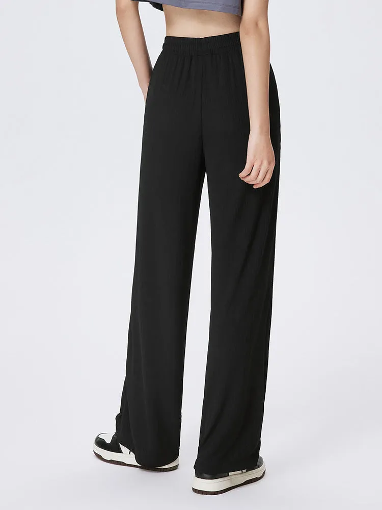 Women's Knitted Comfortable Cool Straight Pants