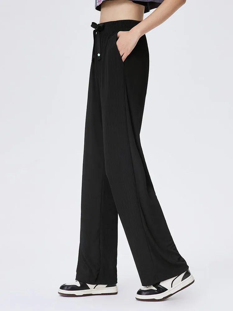 Women's Knitted Comfortable Cool Straight Pants
