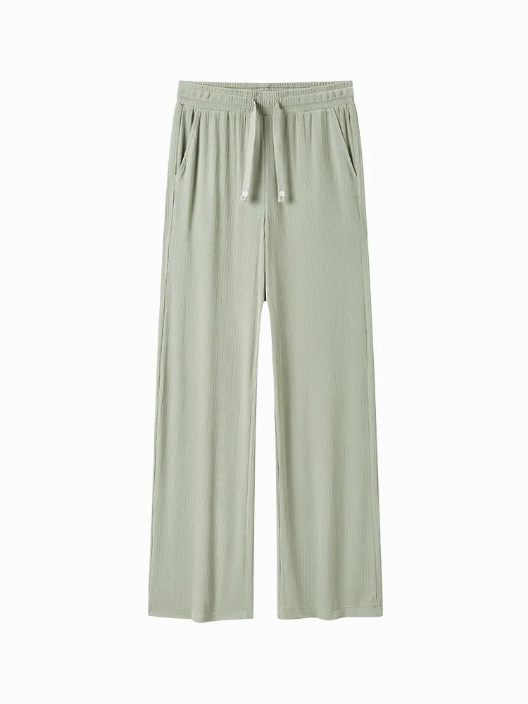 Women's Knitted Comfortable Cool Straight Pants