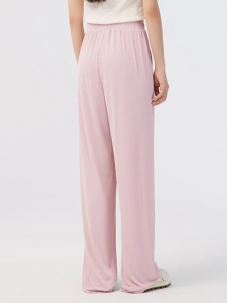 Women's Knitted Comfortable Cool Straight Pants