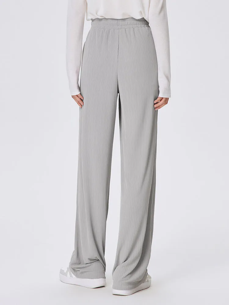 Women's Knitted Comfortable Cool Straight Pants