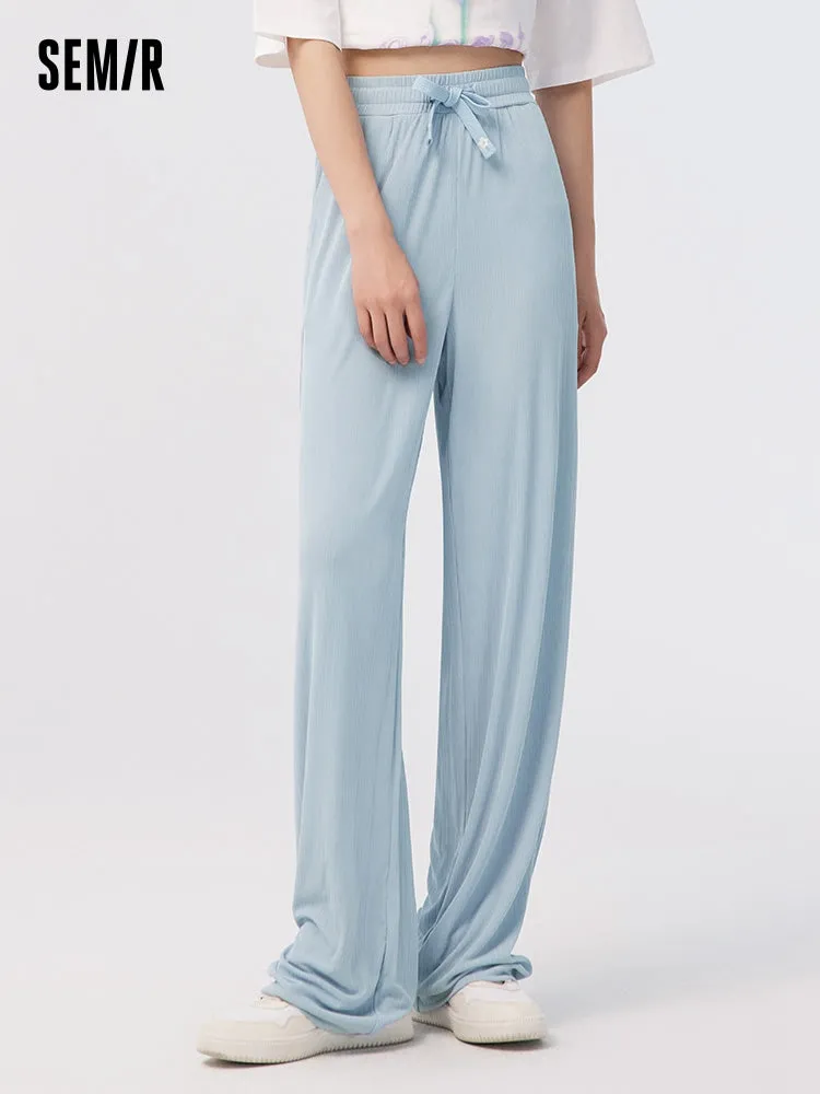 Women's Knitted Comfortable Cool Straight Pants