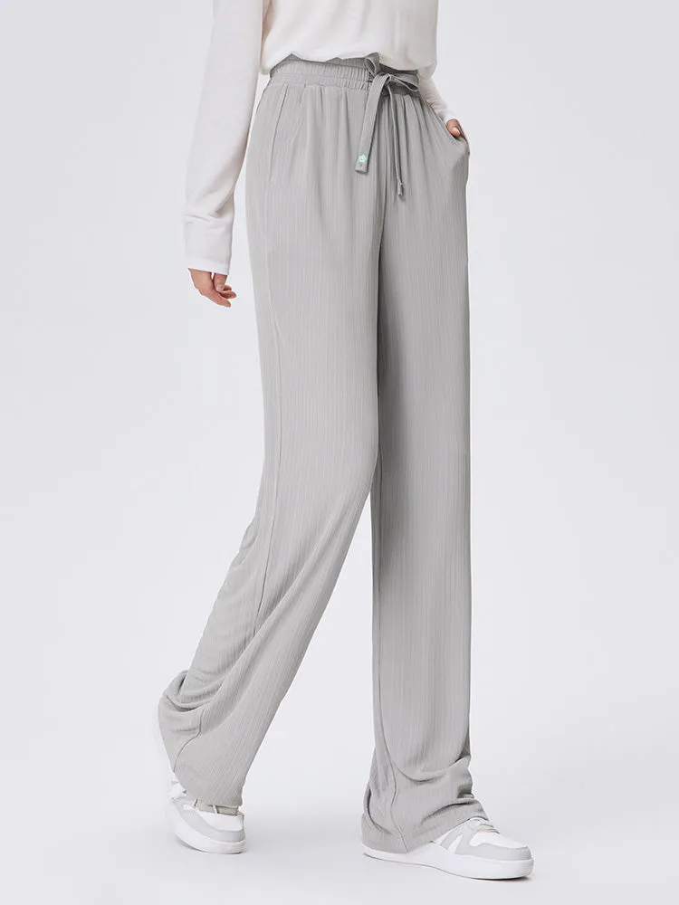 Women's Knitted Comfortable Cool Straight Pants