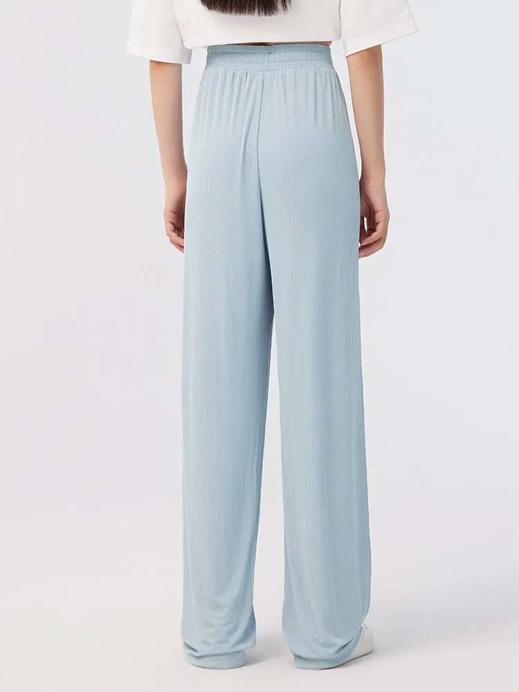 Women's Knitted Comfortable Cool Straight Pants