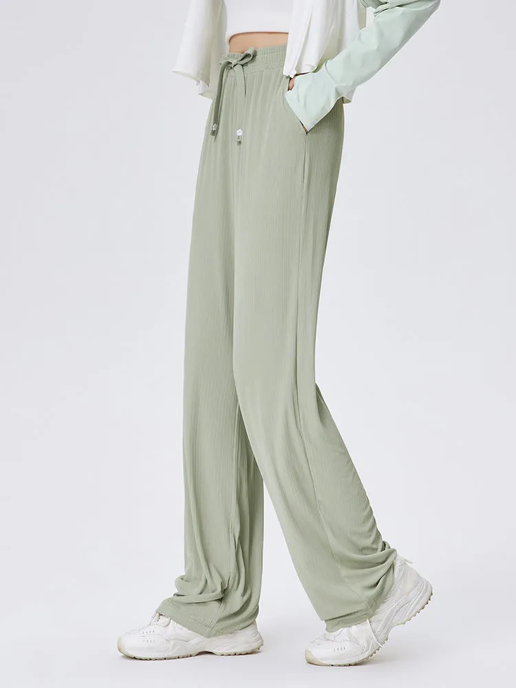 Women's Knitted Comfortable Cool Straight Pants