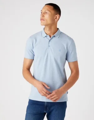 Wrangler Refined Polo Shirt - Della Robia Blu