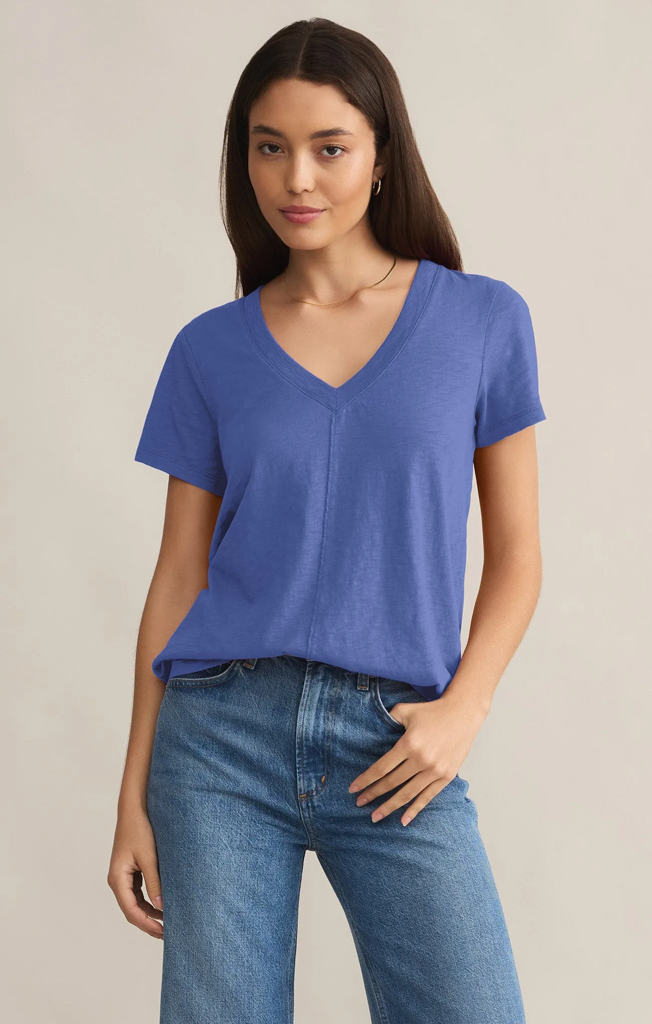 Z Supply Asher V Neck Tee